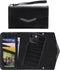 iPhone 13 Clutch Case hoesje - Mobilize - Croco Zwart - Kunstleer