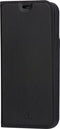 iPhone 13 Mini Bookcase hoesje - dbramante1928 - Effen Zwart - Kunstleer