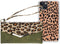 iPhone 13 Mini Clutch Case hoesje - Mobilize - Luipaard Groen - Kunstleer