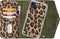 iPhone 13 Mini Clutch Case hoesje - Mobilize - Luipaard Groen - Kunstleer