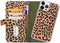 iPhone 13 Pro Bookcase hoesje - Mobilize - Luipaard Groen - Kunstleer