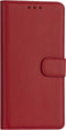 iPhone 13 Pro Booktype hoesje - Rood - Pasjeshouder - Magneetsluiting