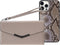 iPhone 13 Pro Clutch Case hoesje - Mobilize - Slangenprint Beige - Kunstleer