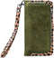 iPhone 13 Pro Max Bookcase hoesje - Mobilize - Luipaard Groen - Kunstleer