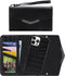 iPhone 13 Pro Max Clutch Case hoesje - Mobilize - Croco Zwart - Kunstleer