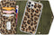 iPhone 13 Pro Max Clutch Case hoesje - Mobilize - Luipaard Groen - Kunstleer