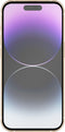 iPhone 14 Pro Max screenprotector - Full Cover - Gehard glas - Zwart - Just in Case