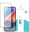 iPhone 14 screenprotector - Full Cover - Gehard glas - Zwart - Just in Case