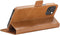 iPhone 15 Plus Bookcase hoesje - dbramante1928 - Effen Zwart - Leer
