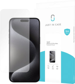 iPhone 15 Pro Max Tempered Glass - Screenprotector - Clear