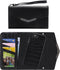 iPhone SE (2020)/8/7/6s/6 Clutch Case hoesje - Mobilize - Croco Zwart - Kunstleer