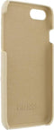 iPhone SE (2020)/8/7 Backcase hoesje - Guess - Beige - Kunstleer