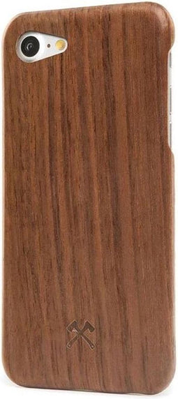 iPhone SE (2020)/8/7 Backcase hoesje - Woodcessories - Walnotenhout - Hout