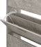 vidaXL - Schoenenkast - 63x24x147 - cm - bewerkt - hout - betongrijs