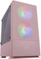 Mars Gaming MCZ - Mini-Tower Micro ATX - LED RGB - Zwart