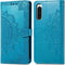 imoshion Hoesje Geschikt voor Sony Xperia 10 V Hoesje Met Pasjeshouder - imoshion Mandala Bookcase - Turquoise