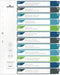 Durable 679627 Register DIN A4+ 1-12 Meerdere kleuren 12 tabbladen 679627