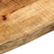 vidaXL - Tafelblad - met - natuurlijke - rand - 180x20x3,8 - cm - massief - mangohout