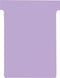 Nobo T-planbordkaarten index 3 formaat 120 x 92 mm violet