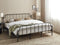 MAURESSAC - Tweepersoonsbed - Zwart - 180 x 200 cm - Metaal