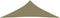 vidaXL - Zonnescherm - driehoekig - 5x5x6 - m - oxford - stof - beige