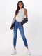 SCARLETT HIGH - Denim - High-stretch stonewashed blauw - W27 X L33