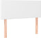vidaXL - Hoofdbord - 80x5x78/88 cm - kunstleer - wit