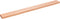 vidaXL - Wandschap - 100x10x2 - cm - behandeld - massief - eikenhout - lichtbruin