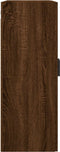 vidaXL - Hangkast - 69,5x34x90 - cm - bruin - eikenkleur
