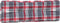 vidaXL - Palletkussens - 2 - st - ruitpatroon - stof - rood