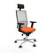 Bureaustoel Piqueras y Crespo 2D086G1 Oranje