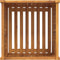 vidaXL - Plantenbak - met - voering - 50x50x50 - cm - massief - acaciahout