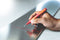 Pica 150/40 - Markeerstift diepe gaten - Rood
