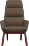 vidaXL Relaxstoel stof taupe