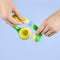 Hama Kids Guard - On-Ear Koptelefoon - Volume begrensd tot 85 dB - Blauw Geel Groen