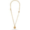 Police Heren-Ketting Metaal One Size Gold 32020914