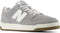 New Balance Bb480 - Lage sneakers - Leer met Ortholite-inzetstuk - Grijs (38.5)