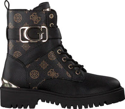 Guess Orana - Stivaletto Bootie - Gouden buckle - Zwart/Goud
