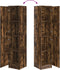 vidaXL - Hoge - Kast - in - Rook - Eik - 35x39x168 - cm - Geengineerd - Hout
