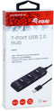 Equip 128957 - USB Hub - 7x USB 2.0 type-A - Zwart