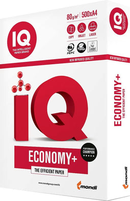 IQ Economy+ printpapier ft A3, 80 g, pak van 500 vel 5 stuks