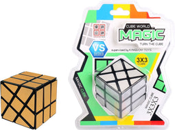 IQ Puzzel Magic 9 x 6 x 6 goud/zilver Kubus :: HOT Games