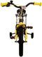 Volare Thombike - Kinderfiets - 14 inch - Afneembare zijwieltjes - Zwart Geel