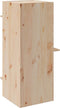 vidaXL - Kattenhuis - 43x43x90 - cm - massief - grenenhout