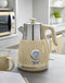 Swan SK31040CN - Retro Waterkoker - 1.5 L 3000 Watt - Crème