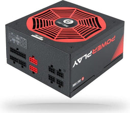 Chieftec Chieftronic PowerPlay - Voeding 650W 80 PLUS Gold - Zwart Rood