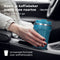 Castagnola Thermosbeker - Koffiebeker To Go - Dubbelwandig - 380 ML - RVS - Blauw - Octagon