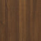 vidaXL - Hoge - kast - 70x31x115 - cm - bewerkt - hout - bruin - eikenkleur