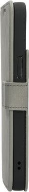Mobiparts iPhone 14 Pro Max - Classic Wallet Case - Ruimte voor pasjes - Granite Grey