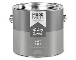 Moodpaints Muurverf Betonlook - 2500 ml - Loft Grey